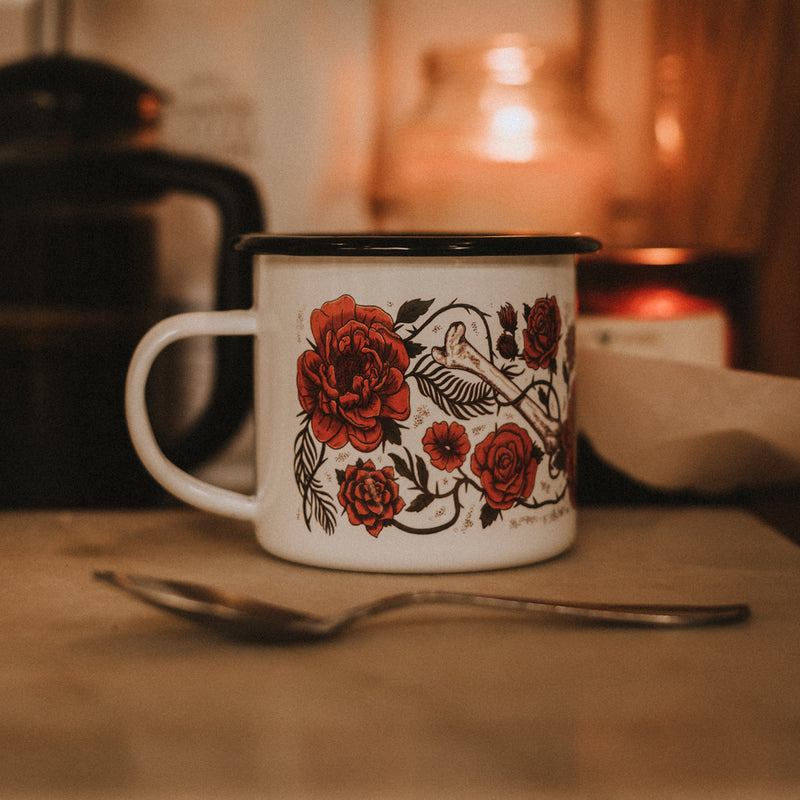 AUTUMN DEATH - ENAMEL MUG