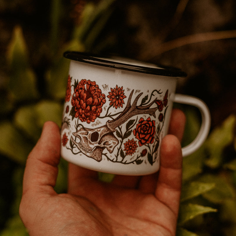 AUTUMN DEATH - ENAMEL MUG