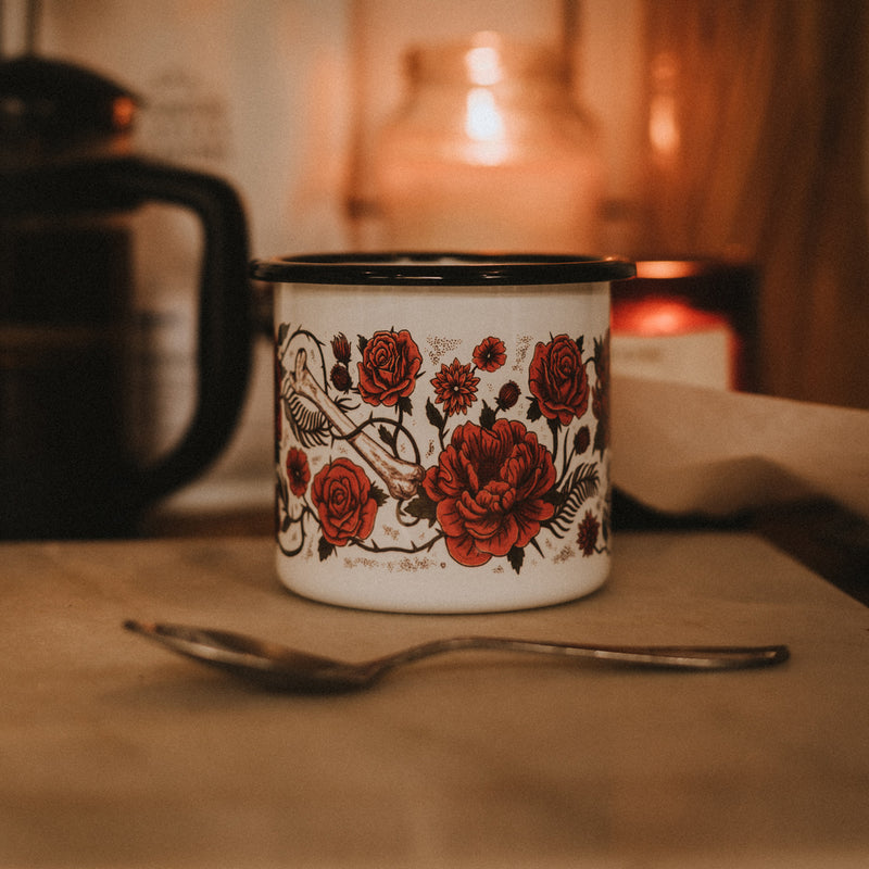 AUTUMN DEATH - ENAMEL MUG